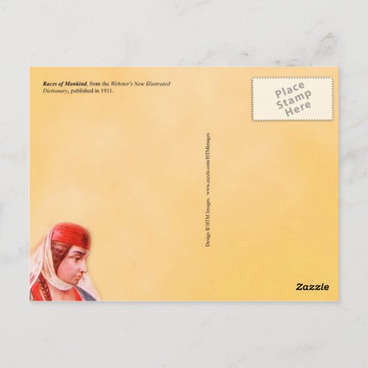 Völker Postkarte (Rückseite)