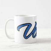 Volker Vorname Name blue Tasse Kaffeetasse (Links)