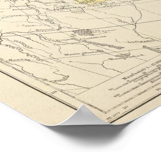 Volkerkar te von Asien Poster (Ecke)