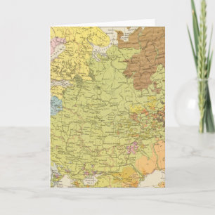 Volkerkar te von Russland - Karte Russlands