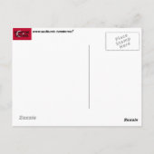 Völkermord Deniers Postkarte (Rückseite)