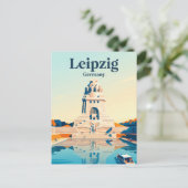 Völkerschlachtdenkmal, Leipzig Postkarte (Stehend Vorderseite)