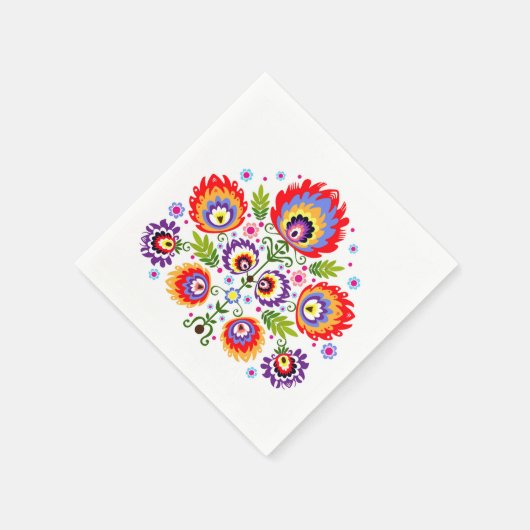 Volksernähte Serviette (Ecke)