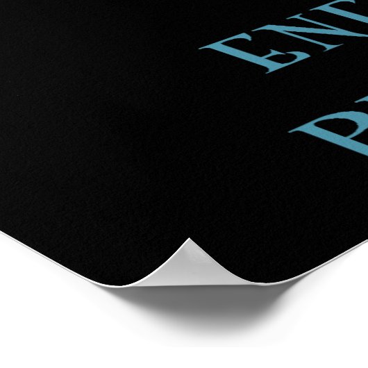 Volksfeind Poster (Ecke)