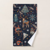 Volksfest Weihnachten Badhandtuch Set (Handtuch)