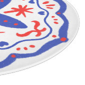 Volksflora-Dial Schneidebrett (Ecke)