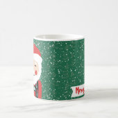Volksfrohe Weihnacht-Kaffee-Tasse weihnachtsmanns Kaffeetasse (Mittel)