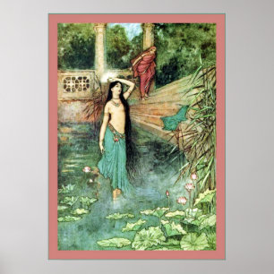 Volksgeschichten bengalisches ~ Vintager feiner Poster