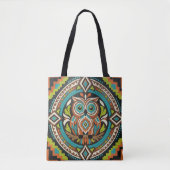 Volksgut Eule Tasche (Vorderseite)