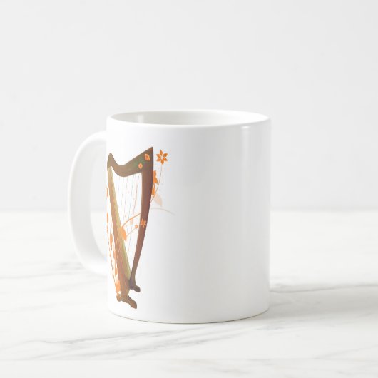 Volksharfen-Tasse Kaffeetasse (Vorderseite Links)