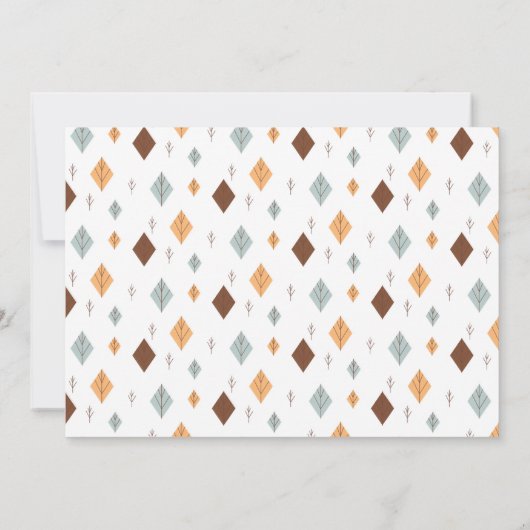 VolksHerbstlaub Friendsgiving Potluck Einladung (Rückseite)