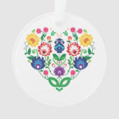 Volksherz Ornament (Vorderseite)