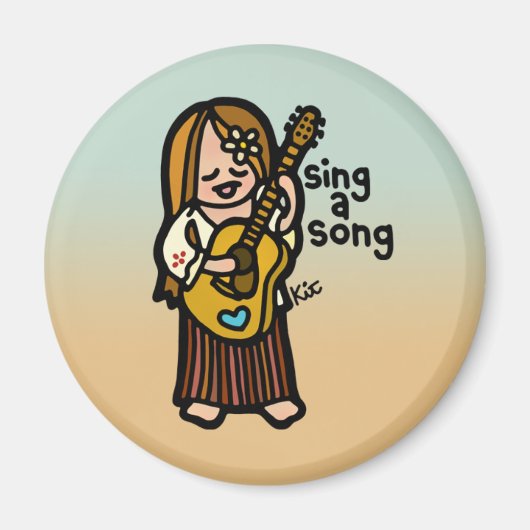 Volksinger Magnet. Magnet (Vorne)