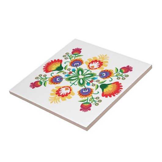 Volkskherz von Łowicz Fliese (Seite)