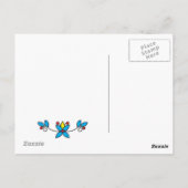 Volkskleidung Postkarte (Rückseite)