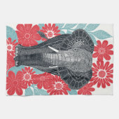 Volksklepperrot Geschirrtuch (Horizontal)