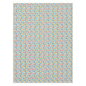 Volkskunst-Blumen-Muster 2 Tischdecke (Vorderseite)