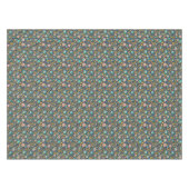 Volkskunst-Blumen-Muster Tischdecke (Vorderseite (Horizontal))
