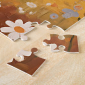 Volkskunst Cottage Vögel Herbst Puzzle (Seite)