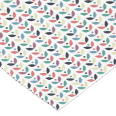 Volkskunst-geometrisches mit Blumenmuster Kurzer Tischläufer (Ecke)