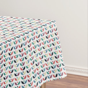Volkskunst-geometrisches mit Blumenmuster Tischdecke