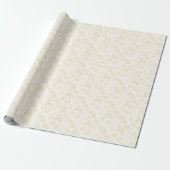 Volkskunst-Hirschwald-Elfenbein-Geschenk Geschenkpapier (Ungerollt)