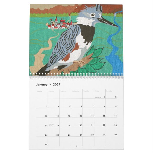 Volkskunst-Kalender Kalender (Jan 2027)