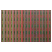 Volkskunst-Kanal-Engboot Rot Gelbe Rosen Stoff (Yard (91,4 cm))