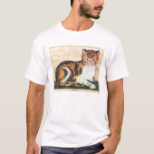 Volkskunst: Katze T-Shirt (Vorderseite)