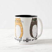 "Volkskunst-Katzen-" Tasse (VorderseiteRechts)