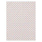 Volkskunst-NeonBlumen-geometrisches Muster Tischdecke (Vorderseite)