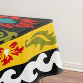 Volkskunst, suzani tischdecke (Beispiel)