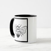 Volkskunst Tasse (Vorderseite Links)