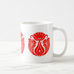 Volkskunst-Tasse Kaffeetasse