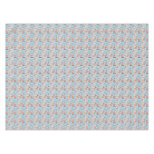 Volkskunst-Waldtier-Muster Tischdecke (Vorderseite (Horizontal))