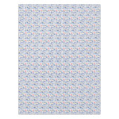 Volkskunst-Winter-Vogel-Muster Tischdecke (Vorderseite)