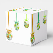 Volkskunsteier (Ukrainisch-inspiriert) Geschenkschachtel (Rückseite)