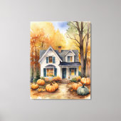 Volkskunsthaus Leinwanddruck (Vorderseite)