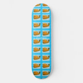 Volkskunstwale Blau Thunder_Cove Skateboard (Vorderseite)