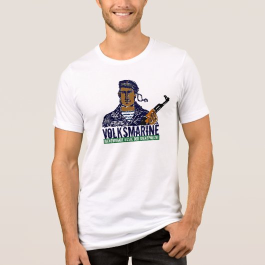VOLKSMARINE Tri-Blend SHIRT (Vorderseite)