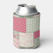 Volksmaschine, pastellfarbene Blume. Dosenkühler (Kanne Vorderseite)