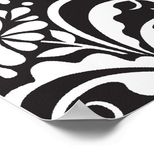 Volksmassen-Blume Poster (Ecke)