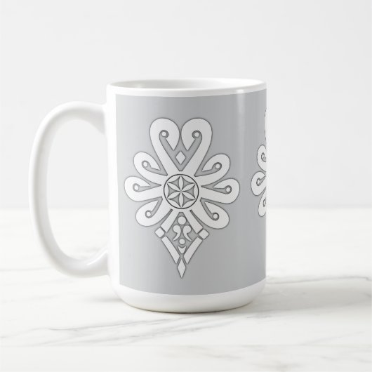 Volksmuster der polnischen Bergbewohner - Parzenic Kaffeetasse (Links)