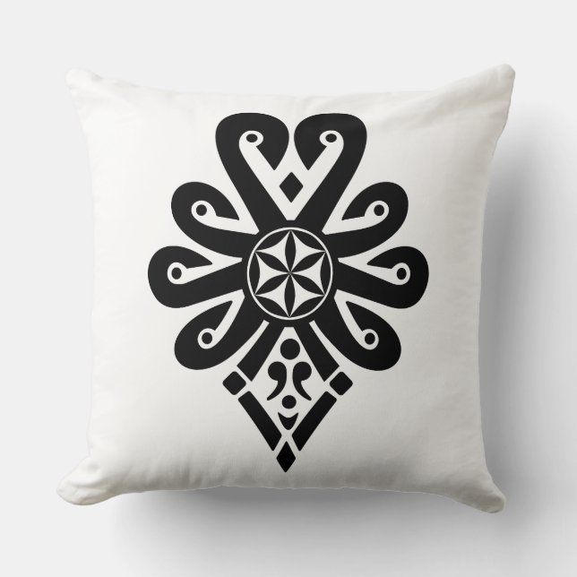 Volksmuster der polnischen Bergbewohner - Parzenic Kissen (Vorderseite)