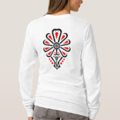 Volksmuster der polnischen Bergbewohner - Parzenic T-Shirt (Rückseite)