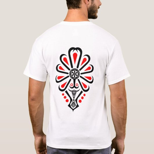 Volksmuster der polnischen Bergbewohner - Parzenic T-Shirt (Rückseite)