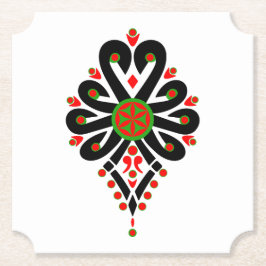 Volksmuster der polnischen Bergbewohner - Parzenic Untersetzer