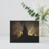 Volksplatz Postkarte (Stehend Vorderseite)