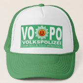 VOLKSPOLIZEI TRUCKERKAPPE (Vorderseite)