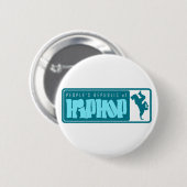 Volksrepublik des Hip-Hop Button (Vorne & Hinten)